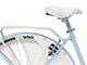 Bicyclette vintage avec panier oval Riviera pour Femme  in Extérieur