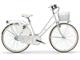 Bicicletta vintage con cestino ovale Riviera Donna in Esterno