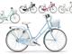 Bicicletta vintage con cestino ovale Riviera Donna in Esterno