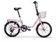 Folding Bike with oval basket Kangaroo in Outdoor