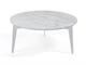Round marble coffee table Nordic in Living room