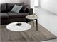 Runder Marmor Couchtisch Nordic in Tag