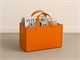 Leather magazine rack Busta in Accessories