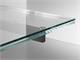 Extendible glass table OSAKA VETRO in Living room