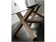 Table en bois et verre Cross  in Jour