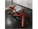 Wooden and glass Table Cross  in Living room