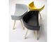 Poltroncina design moderno Tulip Large in Giorno