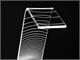Acrylic crystal Design table lamp C-LED Eclisse in Lighting