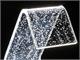 Design Tischlampe aus Acryl Kristall C-LED Stardust in Beleuchtung