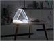 Design Tischlampe aus Acryl Kristall Delta-wing in Beleuchtung