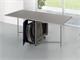 Folding table with chairs Archimede C in Living room