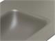 Lavabo in vetro botte 72 in Bagno
