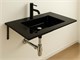 Lavabo in vetro box 50 in Bagno