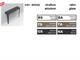 Console en acier et verre Bridge in Jour