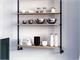 Design wall bookcase Pipe H120 in Living room