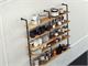 Design wall bookcase Pipe H180 Double in Living room