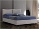 Upholstered double bed with container Carolina in Bedrooms