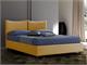 Upholstered double bed with container Carolina in Bedrooms