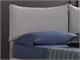 Upholstered double bed with container Carolina in Bedrooms