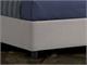 Upholstered double bed with container Carolina in Bedrooms