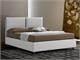 Upholstered double bed with container Margherita in Bedrooms