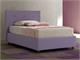 Upholstered bed with fixed base Isabella in Bedrooms