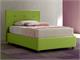 Upholstered bed with fixed base Isabella in Bedrooms