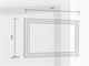 Mirror Led for bathroom Acquario in Bathroom