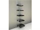 Stepladder design Moby with trays in Bathroom