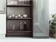 Wall Bookcase Dama L H140 in Living room