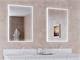 Spiegel Design Led Corona in Badezimmer