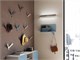 Coppia di appendiabiti Hawk in Complementi