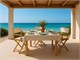 Regista wooden chair in Outdoor