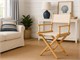 Regista wooden chair in Outdoor