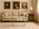 Curved crystal small table Ying Yang in Living room
