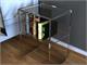 Acrylic glass night table Nora in Bedrooms