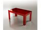 Acrylic glass coffee table Luce in Living room