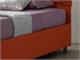 Upholstered single bed with fixed base Antonietta  in Bedrooms