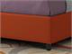 Upholstered single bed with fixed base Antonietta  in Bedrooms