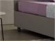 Upholstered 120 bed with fixed base Antonietta  in Bedrooms