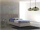 Upholstered single bed with fixed base Lucrezia in Bedrooms