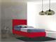 Upholstered 120 bed with container Lucrezia in Bedrooms