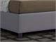 Upholstered single bed with container Margherita in Bedrooms
