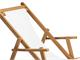 Wooden deck chair Afrodite in Outdoor