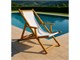 Wooden deck chair Afrodite in Outdoor