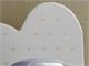 Letto 120 imbottito con contenitore Heart in Notte