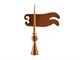 Weathercock Flag B3+BA in Outdoor