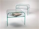 Crystal bedside table Comodo Piano in Bedrooms