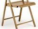 Sedia pieghevole legno in Giorno