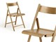 Folding wooden chair in Living room